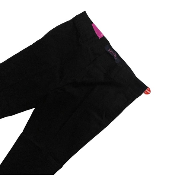 French Toast Girls' Big Size 14 Pants Black Stretch Skinny Adjustable Waist New - Picture 6 of 7